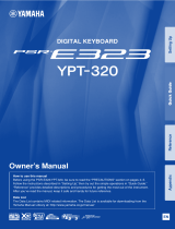 Yamaha YPT-320 Инструкция по применению
