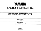 Yamaha PSR-2500 Инструкция по применению
