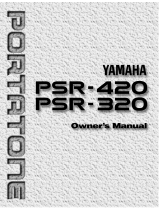 Yamaha PSR-320 Инструкция по применению