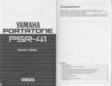 Yamaha PSR-41 Инструкция по применению