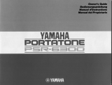 Yamaha PSR-6300 Инструкция по применению