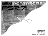 Yamaha PSR-7 Инструкция по применению