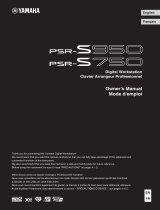 Yamaha PSR-S950 Инструкция по применению