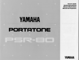 Yamaha PSR-80 Руководство пользователя