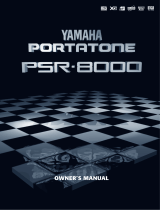 Yamaha PSR8000 Руководство пользователя