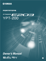 Yamaha PSR-E203 Руководство пользователя