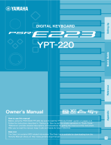 Yamaha YPT-220 Инструкция по применению
