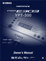 Yamaha PORTATONE PSR-E303 Руководство пользователя