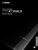 Yamaha PSR-F50 Инструкция по применению