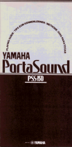 Yamaha PSS-150 Инструкция по применению