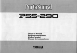 Yamaha PSS-290 Руководство пользователя