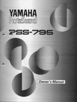 Yamaha PSS-795 Инструкция по применению