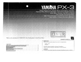 Yamaha PX-3 Инструкция по применению