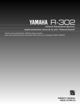 Yamaha R-302 Руководство пользователя