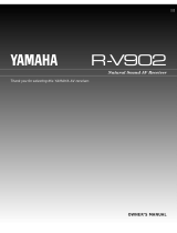 Yamaha R-V902 Руководство пользователя