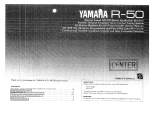 Yamaha R-50 Инструкция по применению