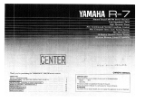 Yamaha R-7 Инструкция по применению
