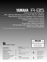 Yamaha R-95 Инструкция по применению