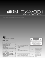 Yamaha RX-V901 Руководство пользователя