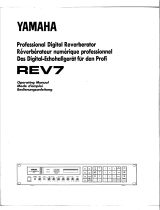Yamaha REV7 Инструкция по применению