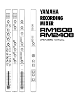 Yamaha RM1608 Инструкция по применению