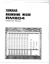 Yamaha RM804 Инструкция по применению