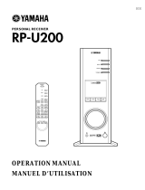 Yamaha RP-U200 Руководство пользователя