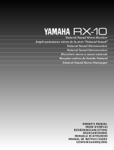 Yamaha RX-10 Инструкция по применению