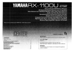 Yamaha RX-1100U Инструкция по применению