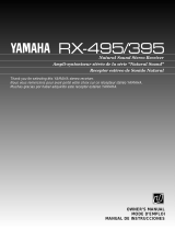 Yamaha RX-395 Инструкция по применению