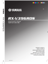 Yamaha RX-396RDS/396 Руководство пользователя