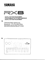Yamaha RX8 Инструкция по применению