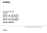 Yamaha Aventage RX-A2040 Инструкция по применению