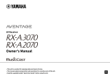 Yamaha RX-A2070BL Руководство пользователя