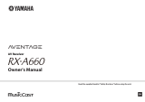 Yamaha RX-A660 Инструкция по применению