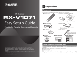 Yamaha RX-V1071 Инструкция по применению