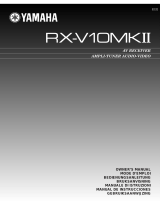 Yamaha RX-V10MKII Инструкция по применению