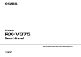 Yamaha RX-V375 Инструкция по применению