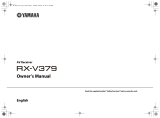 Yamaha RX-V379 Инструкция по применению