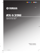 Yamaha RX-V396 Руководство пользователя