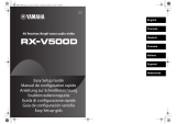 Yamaha RX-V500D Инструкция по применению
