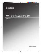 Yamaha RX-V530/RX-V430 Руководство пользователя