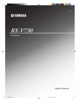 Yamaha RX-V730 Руководство пользователя