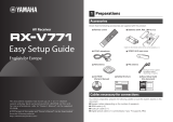 Yamaha RX-V771 Инструкция по установке