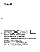 Yamaha RX21L Инструкция по применению
