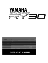 Yamaha RY30 Инструкция по применению