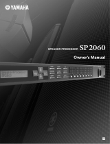 Yamaha SP2060 Инструкция по применению