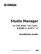 Yamaha Studio Manager Инструкция по установке
