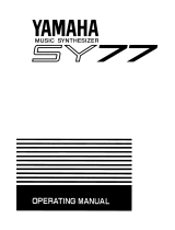 Yamaha SY77 Инструкция по применению