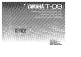Yamaha T-09 Инструкция по применению